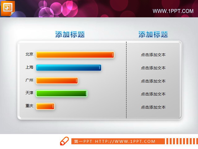 条形统计图PPT