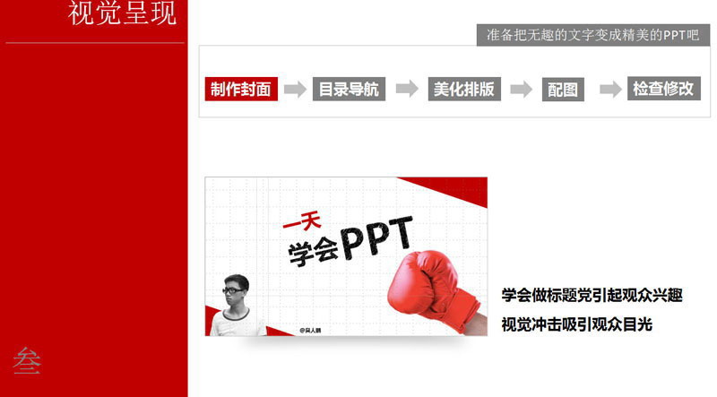 教你一天学会PPT制作成为PPT高手