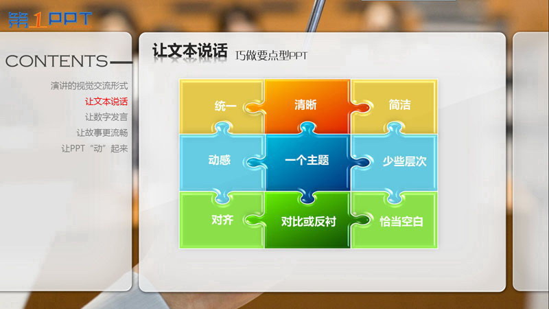 PPT制作教程:让PPT与演讲完美结合