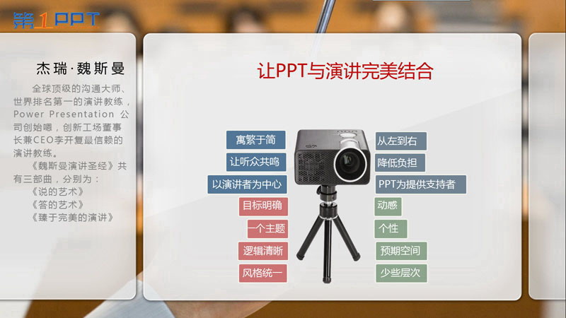 PPT制作教程:让PPT与演讲完美结合