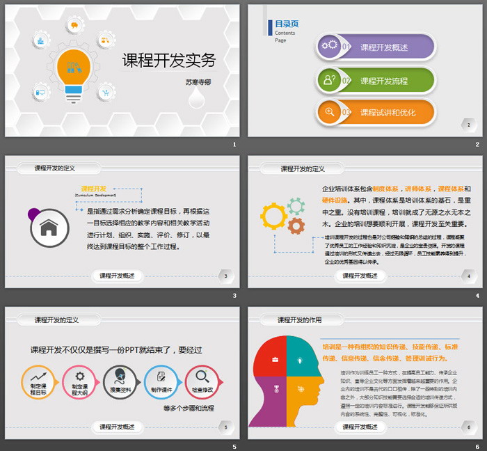 企业培训课程开发实务PPT课件下载
