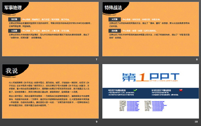 《孙子兵法》读书笔记PPT下载2