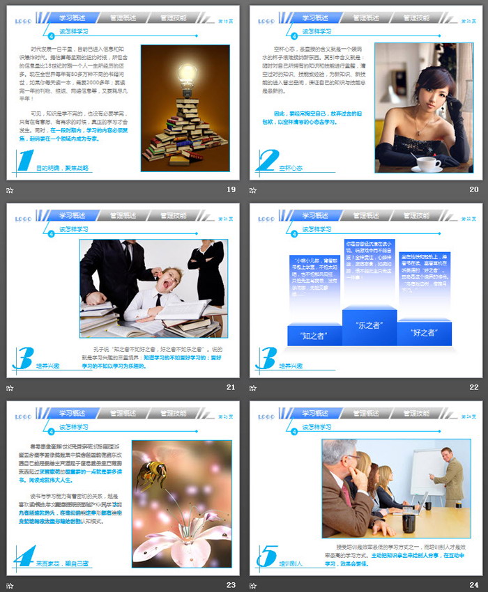 职业经理人该学哪些管理PPT下载