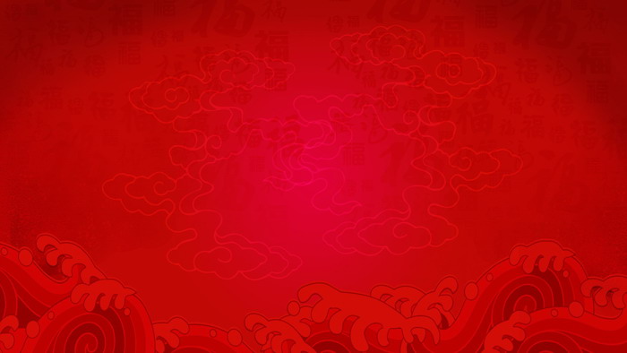 四张红色灯笼鞭炮PPT背景图片