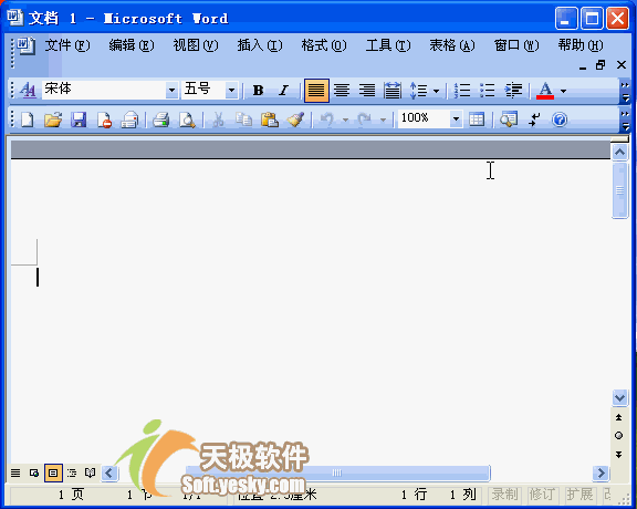 Word2003入门教程3：以只读方式打开Word文档