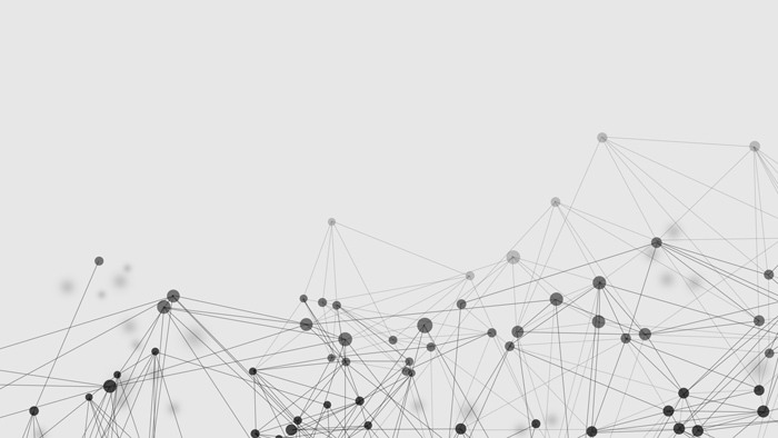 六张点线粒子科技PPT背景图片合集一