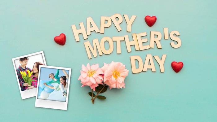Happy Mother's Day母亲节电子相册PPT模板