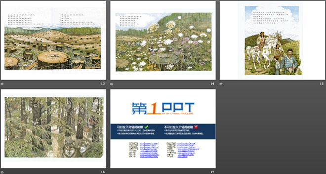《西雅图酋长的宣言》绘本故事PPT