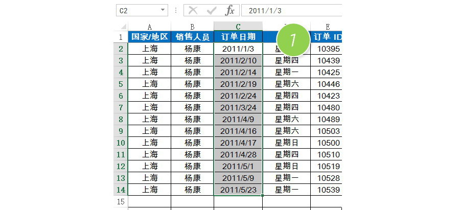 如何将日期转换成2015.01.04格式？