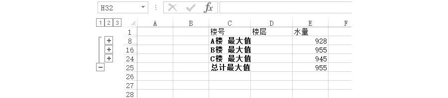 Excel如何统计出某一分类的最大值？